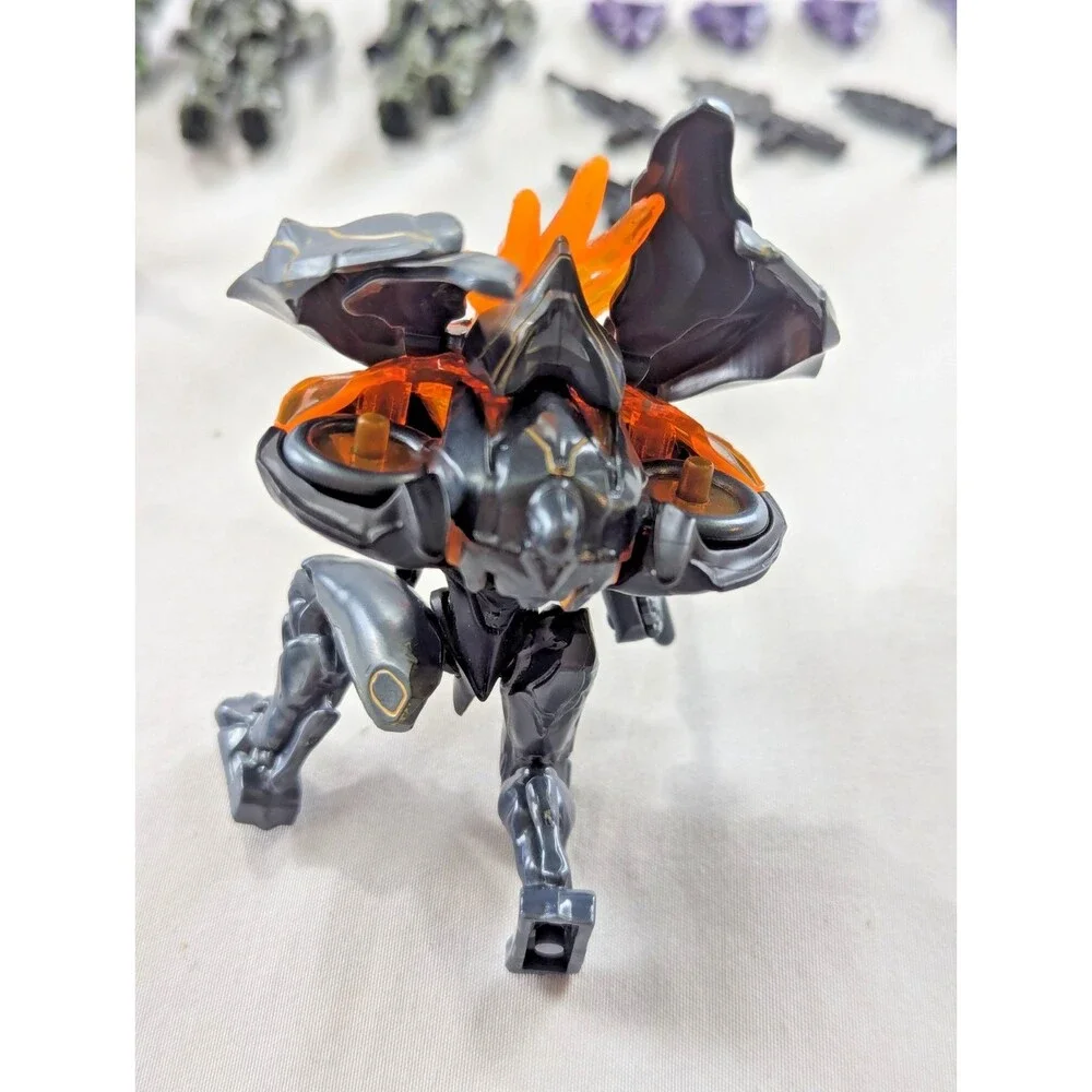 Promethean Knight Pelican Gunship HALO Mega Bloks Lot 54 Pieces MISSING ARM
